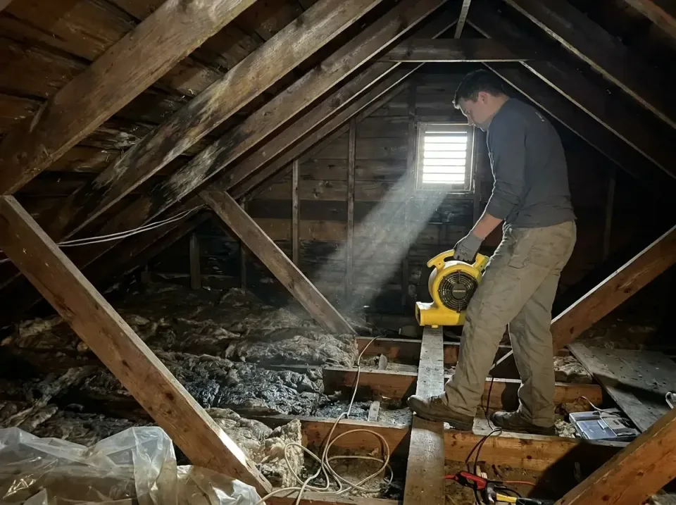 attic-water-damage-drying-proc-007 — frequently asked questions, Emergency Water Extraction & 24/7 Flood Response in Lower G…